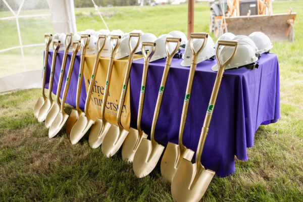 Alfred University Saxton Hills Groundbreaking