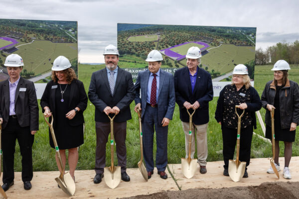 Alfred University Saxton Hills Groundbreaking