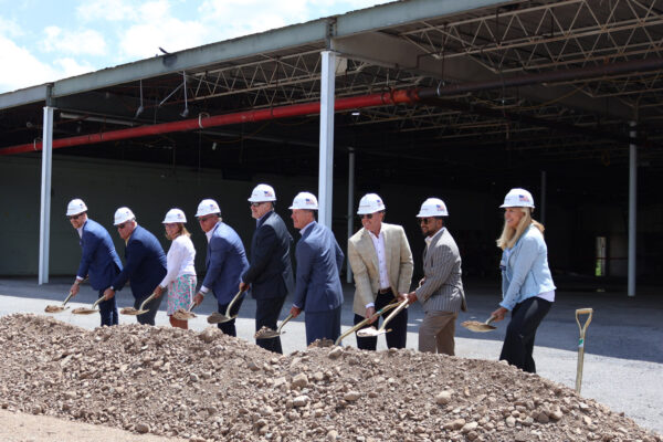 Team at Geneva Medical Campus groundbreaking