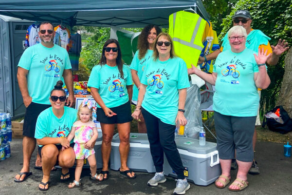 LeChase Tour de Keuka Rest Stop Team