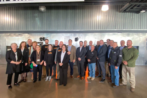 Team at the CMoG ribbon cutting