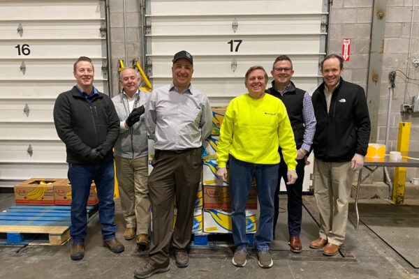 Capital Region volunteering at the regional food bank