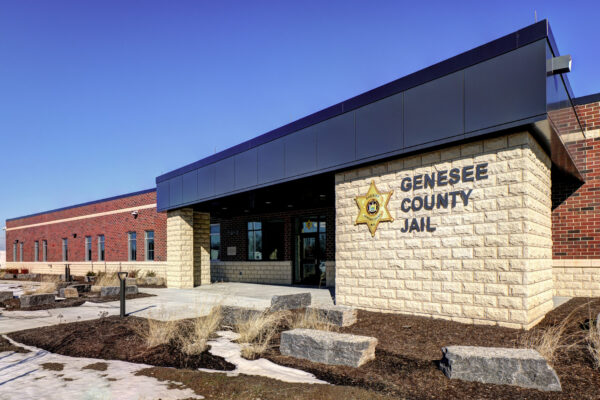 Exterior of the Genesee County Jail Project