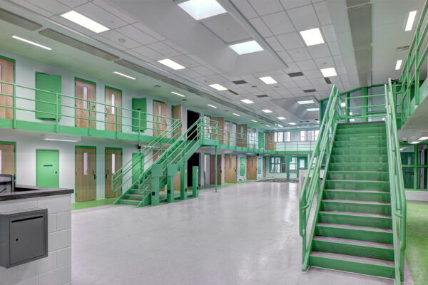 Interior of the Genesee County Jail Project