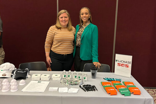 Denise and Kathryn at the NCSU Subcontractor Event